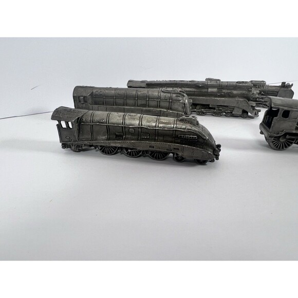 Franklin Mint Pewter Locomotives The World’s Greatest Locomotives Collection VTG - Picture 8 of 13